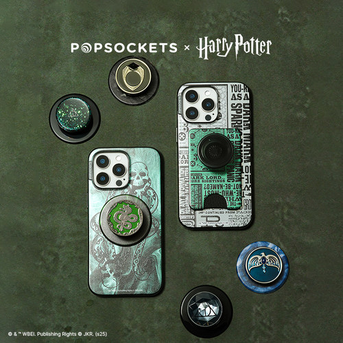 【哈利波特·黑魔法】PopSockets泡泡骚xHARRY POTTER系列磁吸式气囊手机支架苹果iPhone17/16ProMax死亡圣器