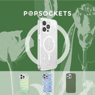 15ProMax Pro 全包印花 棋盘 PopSockets泡泡骚磁吸防摔手机壳苹果iPhone16 纯色 蝴蝶 白日绮梦·手机壳