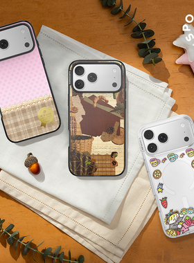 【暖暖小屋·手机壳】PopSockets灵感家系列泡泡骚防摔磁吸全包包边手机壳MagSafe版苹果iPhone 17/16 Boocha