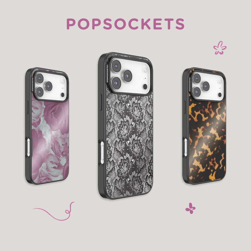 【蕾丝花序·手机壳】PopSockets泡泡骚磁吸防摔手机壳苹果