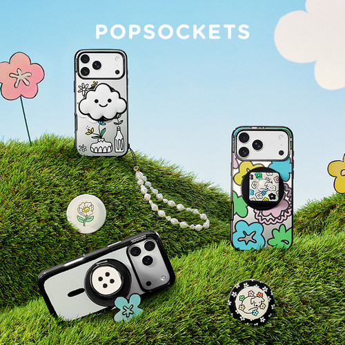 【绘趣日常】PopSockets泡泡骚Rudimentary磁吸式气囊手机支架苹果iPhone17/16ProMax/Pro