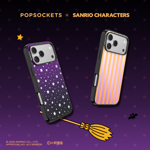 【甜心鬼怪团·手机壳】PopSockets泡泡骚x三丽鸥家族合作系列Hellokitty库洛米磁吸防摔手机壳苹果iPhone18