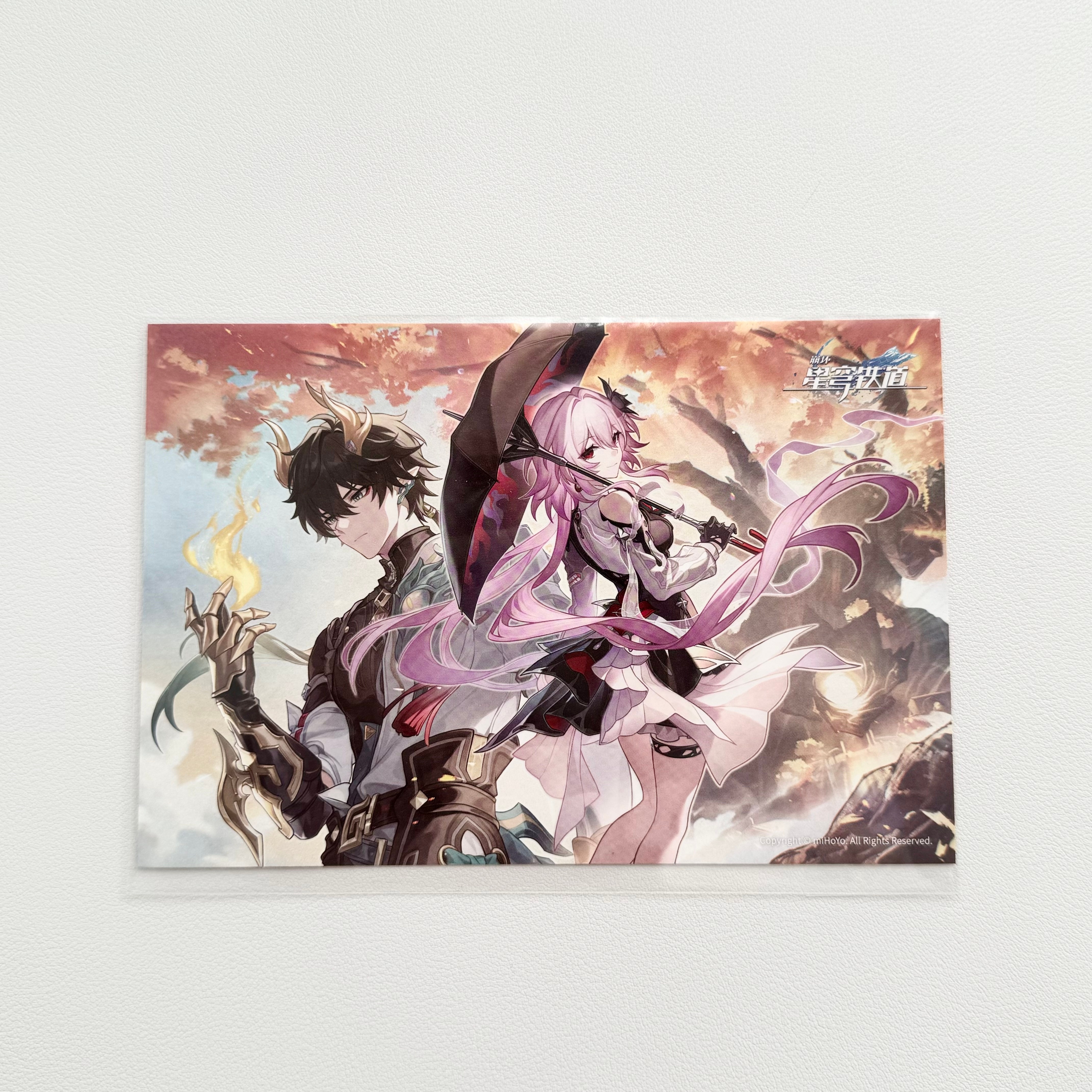 崩坏星穹铁道长夜月主题展明信片