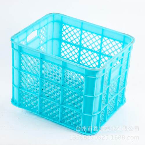 水果蔬菜运输筐筐转塑料加厚工厂仓储周筐正方形周UYH转五筐镂空