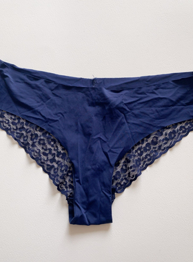 货号20一16/17臀围90～98深蓝色原单优质女士内裤纯棉裆