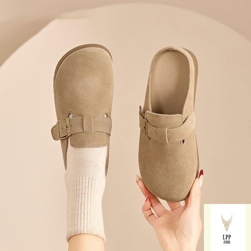 清仓2025勃肯半拖鞋女百