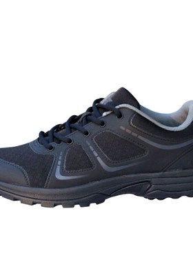 正品体能训练鞋黑色作训鞋低帮防滑跑步鞋男3539内务鞋子