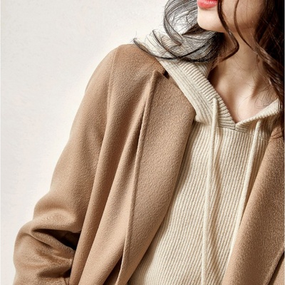 2025年秋季新款羊毛连帽毛衣