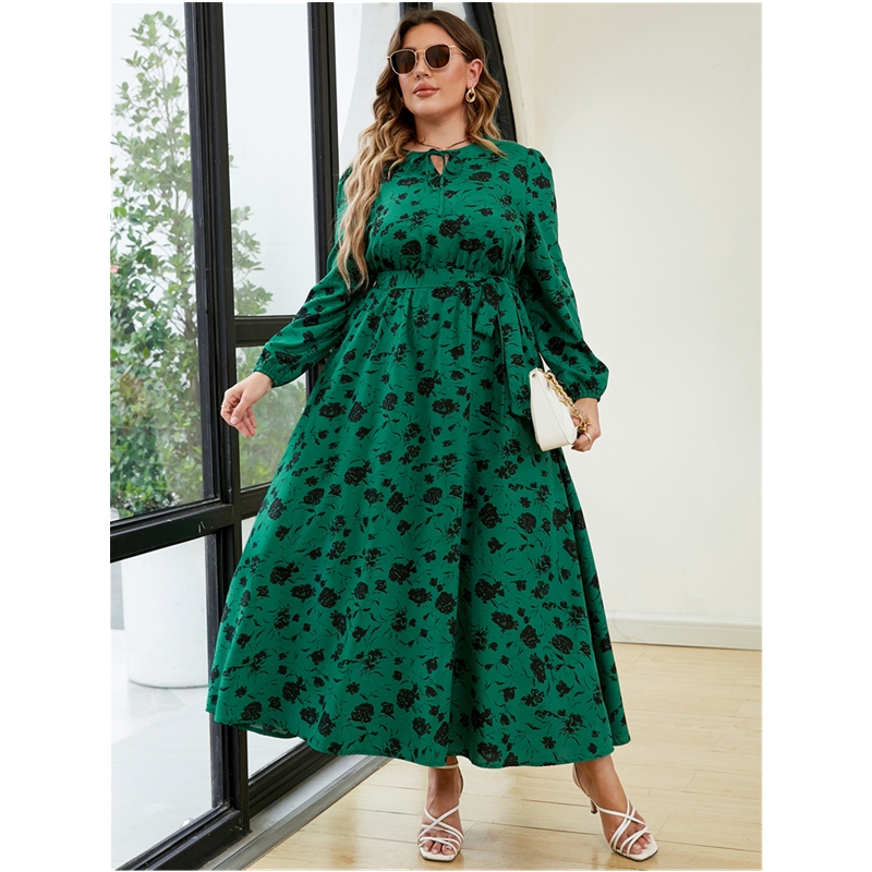 XL-4XL women dresses plus size spring autumn women skirt大码