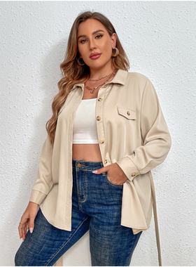 XL-4XL women blouse autumn winter plus size ladies tops大码