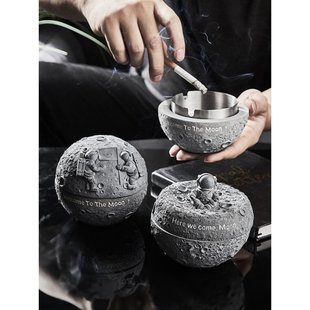 Nordic Home Cement Astronaut Spaceman Ash Tray Decoration