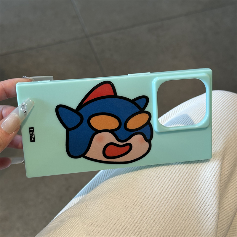 咸蛋超人适用iPhone15promax手机壳苹果14pro新款16promax可爱卡通13趣味12保护套11方块防摔15plus童趣软壳