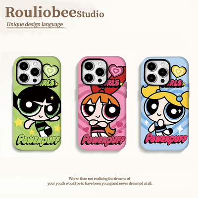 可爱少女心卡通飞天女警手机壳