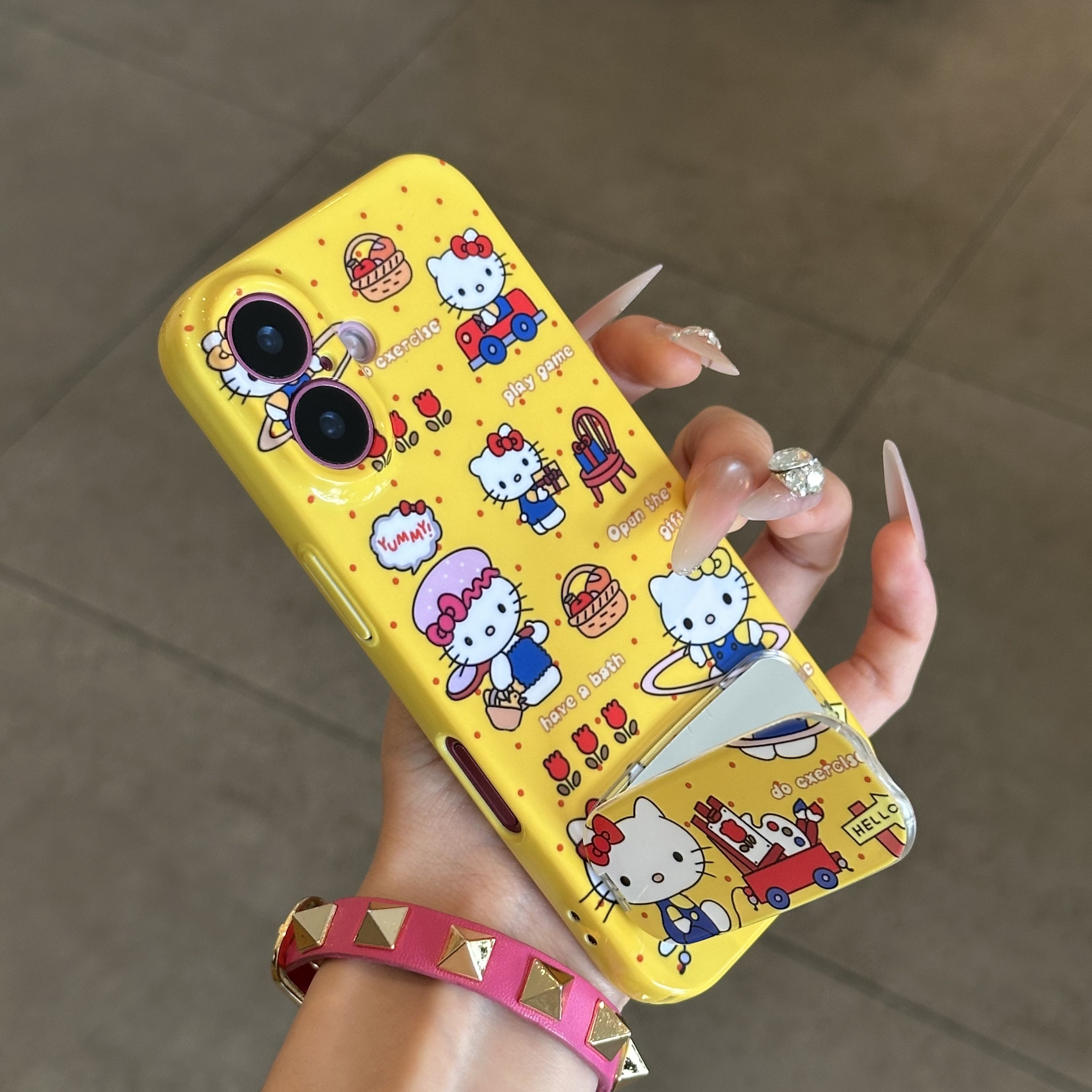 可爱凯蒂适用iphone16promax手机壳苹果13菲林14华为mate70pro卡通vivos20小米15防摔oppo硬壳12红米k80荣耀