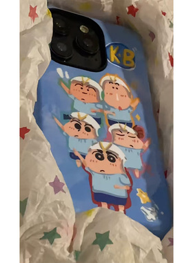 护卫队小新适用苹果16pro手机壳iPhone15promax新款14华为mate60pr荣耀p70防摔17小米13磨砂菲林vivo全包oppo