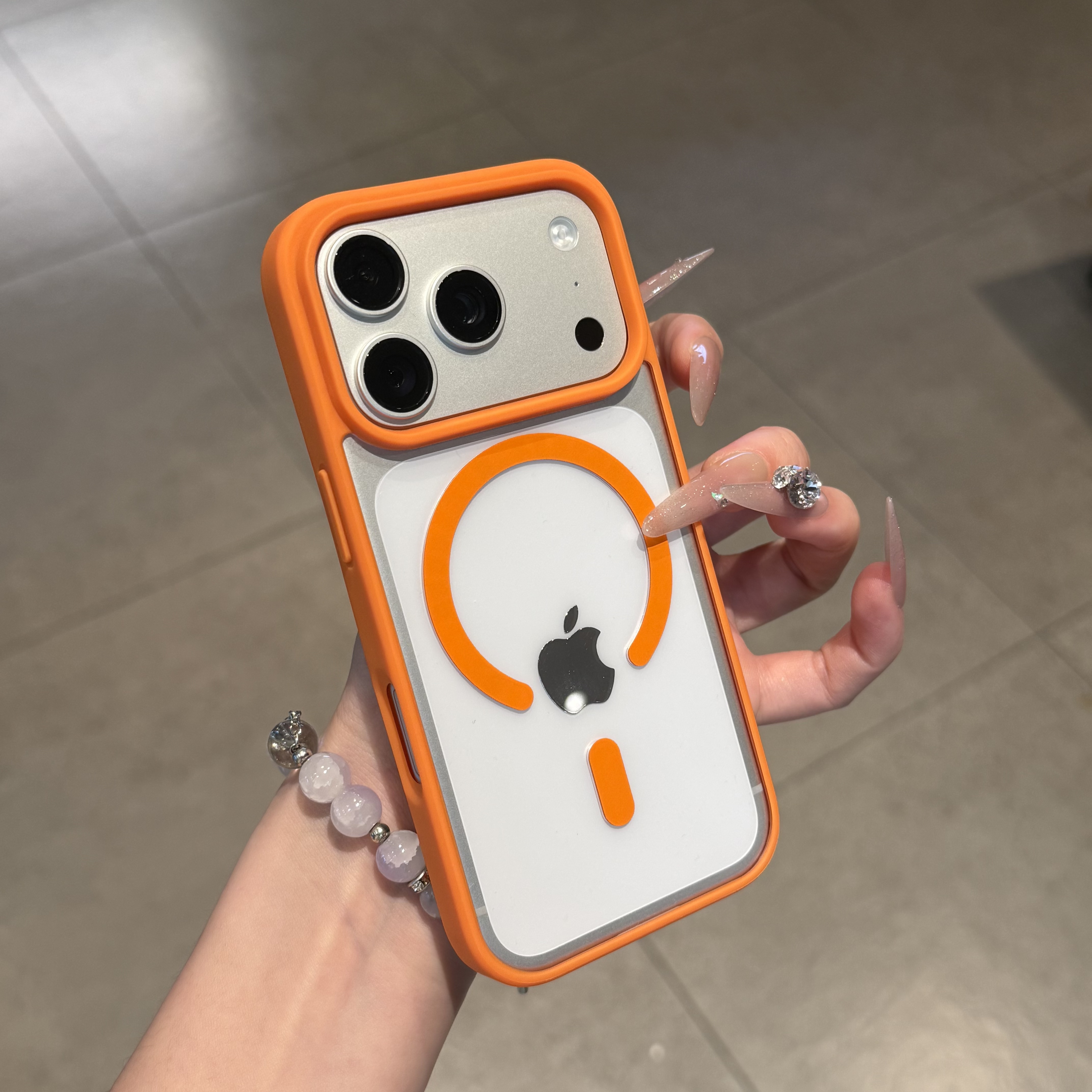 适用苹果14pro手机壳15promax新款17pro磁吸充电12pm透明保护套iPhone13高级感女16plus全包11防摔男亚克力套