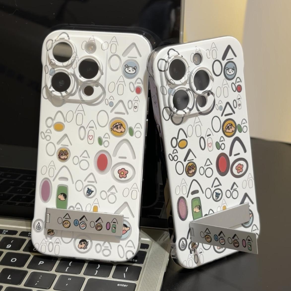 哈哈小新适用苹果13手机壳iPhone15promax新款12华为mate60荣耀90防摔11小米14无边框超薄k70x100硬壳vivoppo