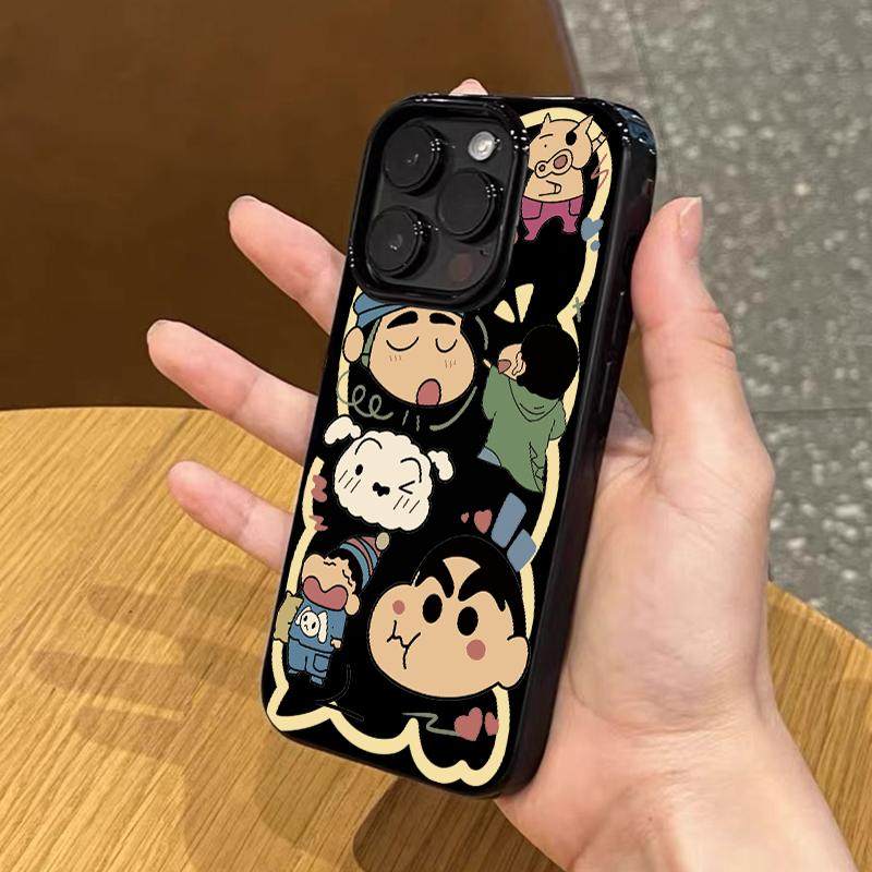 可爱睡衣蜡笔小新适用苹果15promax手机壳创意iPhone14promax新款卡通13Pro女款xsmax超火11趣味xr硅胶12软壳,3C数码配件,手机保护套/壳,淘宝优惠券,粉丝福利购,淘宝优惠卷