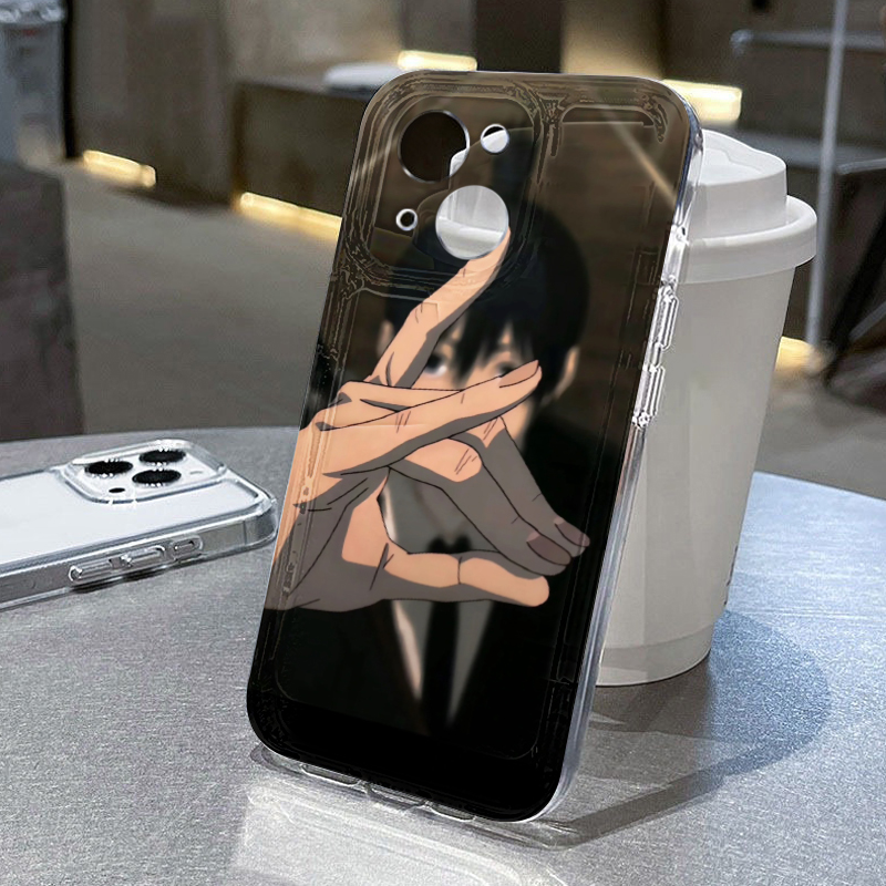早川秋适用苹果14手机壳iPhone15promax新款nova12华为mate60荣耀90防摔11小米13透明vivo动漫男oppo软壳k70