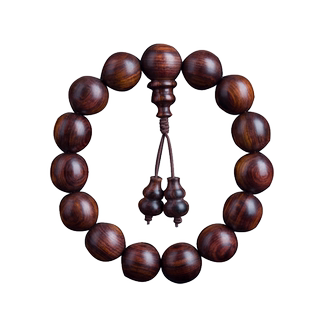 海南黄花梨虎皮纹108手串女款6mm多圈佛珠手链同料老料鬼脸纹送礼