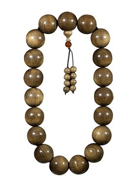 金丝楠木手串25mm手持