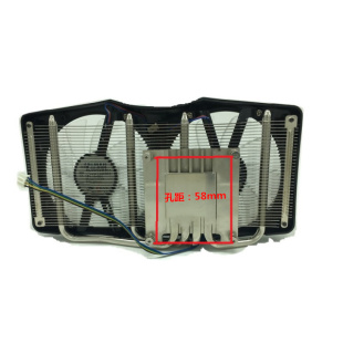 适用技嘉华硕蓝宝石索泰讯景铭瑄七彩虹影驰GTX1060显卡游戏风扇