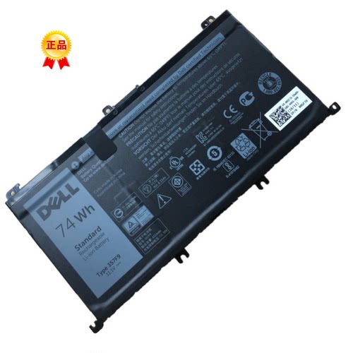 适用戴尔灵越15 7557 游匣7000 7559 7566 357F9 7566 5577电池