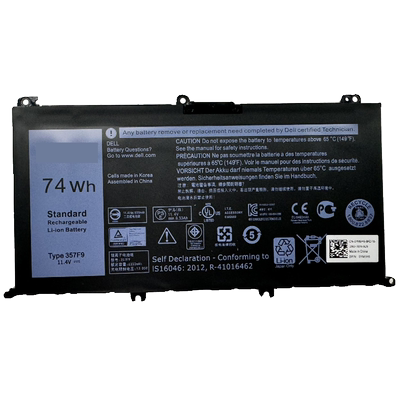 适用戴尔 15-5568 燃7000 WDXOR 7560 7569 7460 7472 笔记本电池
