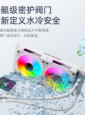 适用i5 14400F14490F/14600KF 14600K/i7 14700KF/i9 14900KF风扇