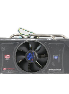 适用蓝宝石HD4870 1G黄金版(RV770XT芯片) HD4890显卡风扇散热器