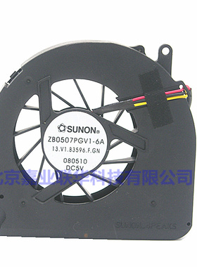 SUNON ZB0507PGV1-6A 13.V1.B3596.F.GB 080510 DC5V 笔记本风扇