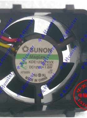 SUNON KDE1204PKVX 防火墙DC12V=1.6W H75678服务器4020风扇