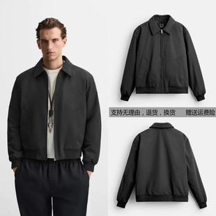 科技面料拉链棉服飞行员夹克外套棉衣 3918621 男装 2024秋冬新品