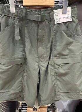 新款男装女装尼龙休闲短裤运动中裤户外机能工装裤 470617 463870