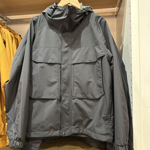 新品男装女装户外工装冲锋衣宽松防风连帽外套夹克482213/478231