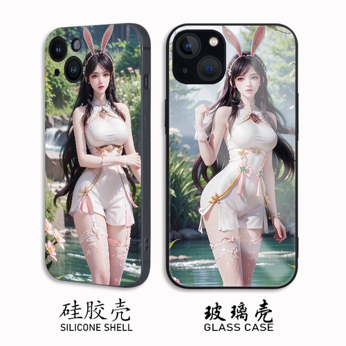 绝世唐门江楠楠美女硅胶玻璃壳套