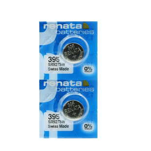 Renata395 SR927SW纽扣电池手表通用lr927s锂395a型号9.5*2.6 AG7 SG7 LR57 195 399 GR927 6135 1165SO