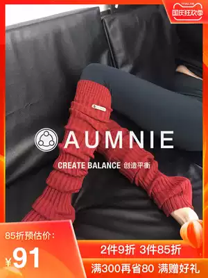 AUMNIE Ameini Yoga Socks Long Knee Professional Fitness Sports Leisure Warm Knitted Socks