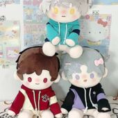 40cm娃衣坐姿棉花娃娃衣服一番毛绒玩偶替换属性公仔套装 超萌卫衣