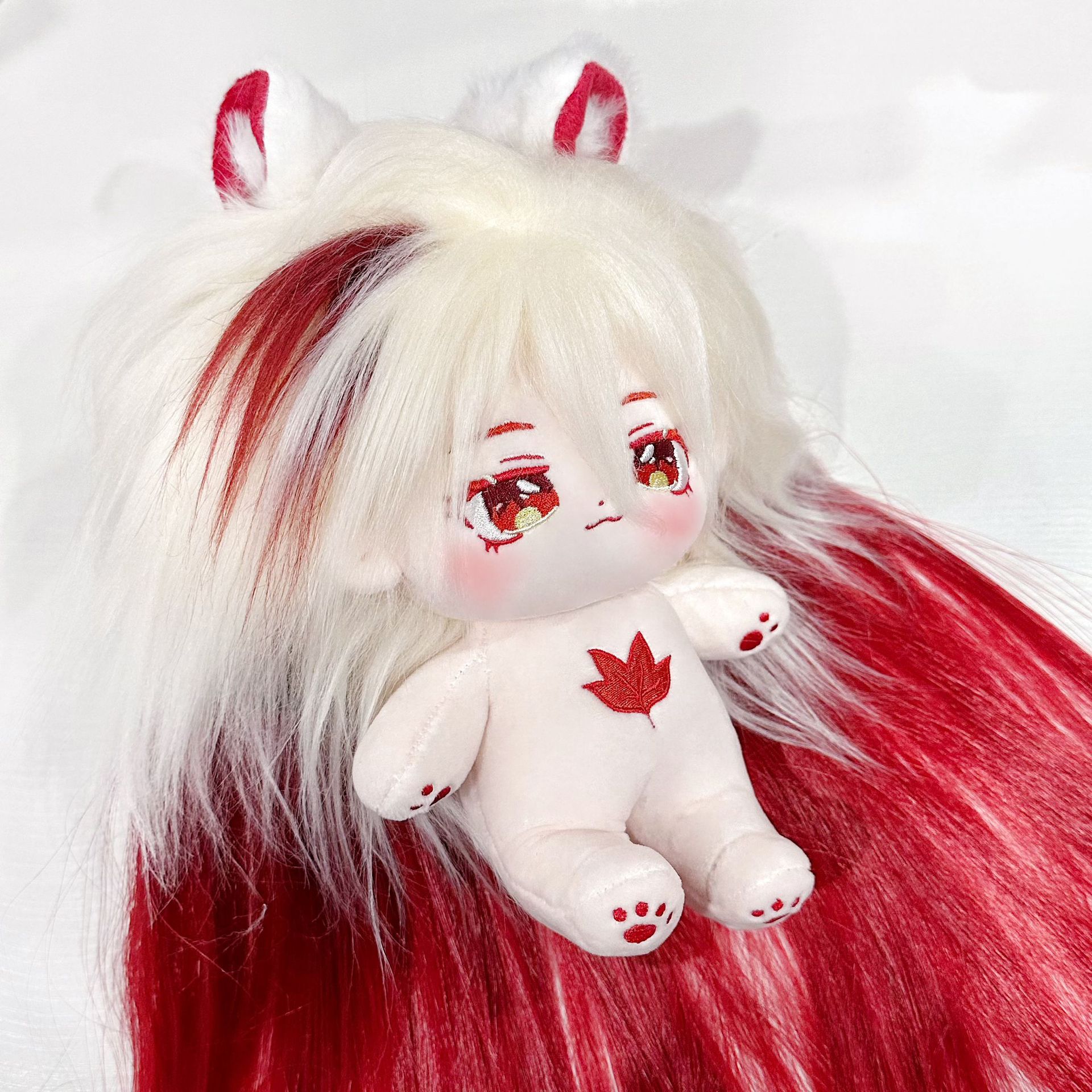 秋意染20cm原神枫原万叶棉花娃娃