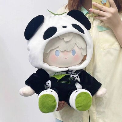 40cm无属性熊猫娃衣替换套装