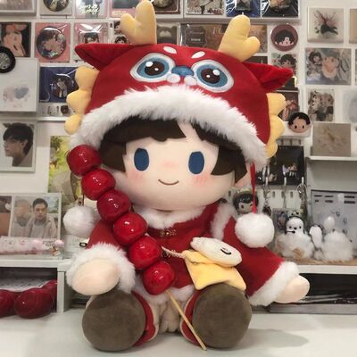 40cm娃衣拜年服20厘米新年套装