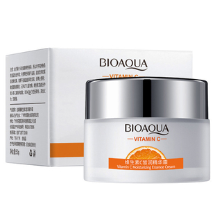 满额 批 VC补水保湿 精华霜滋润修护细致毛孔紧致面霜50g 包邮