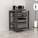 器音箱机柜甲类客厅音响架 功放机架胆机支架CD机解码 实木层板