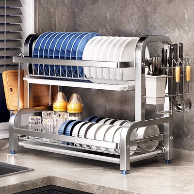 德国进口304不锈钢厨房置物架