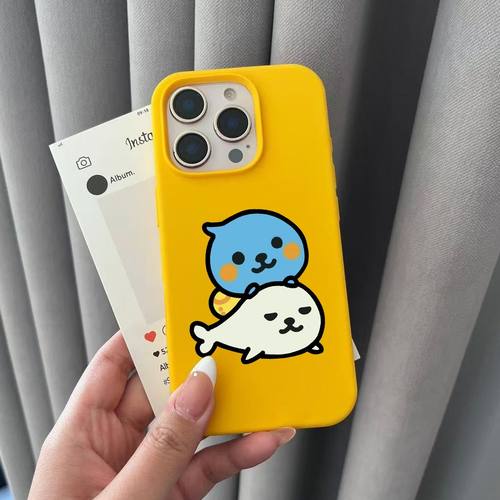 海豚酷儿适用iPhone14Pro/13手机壳11/6/xr苹果14/15Promax软8p手机壳