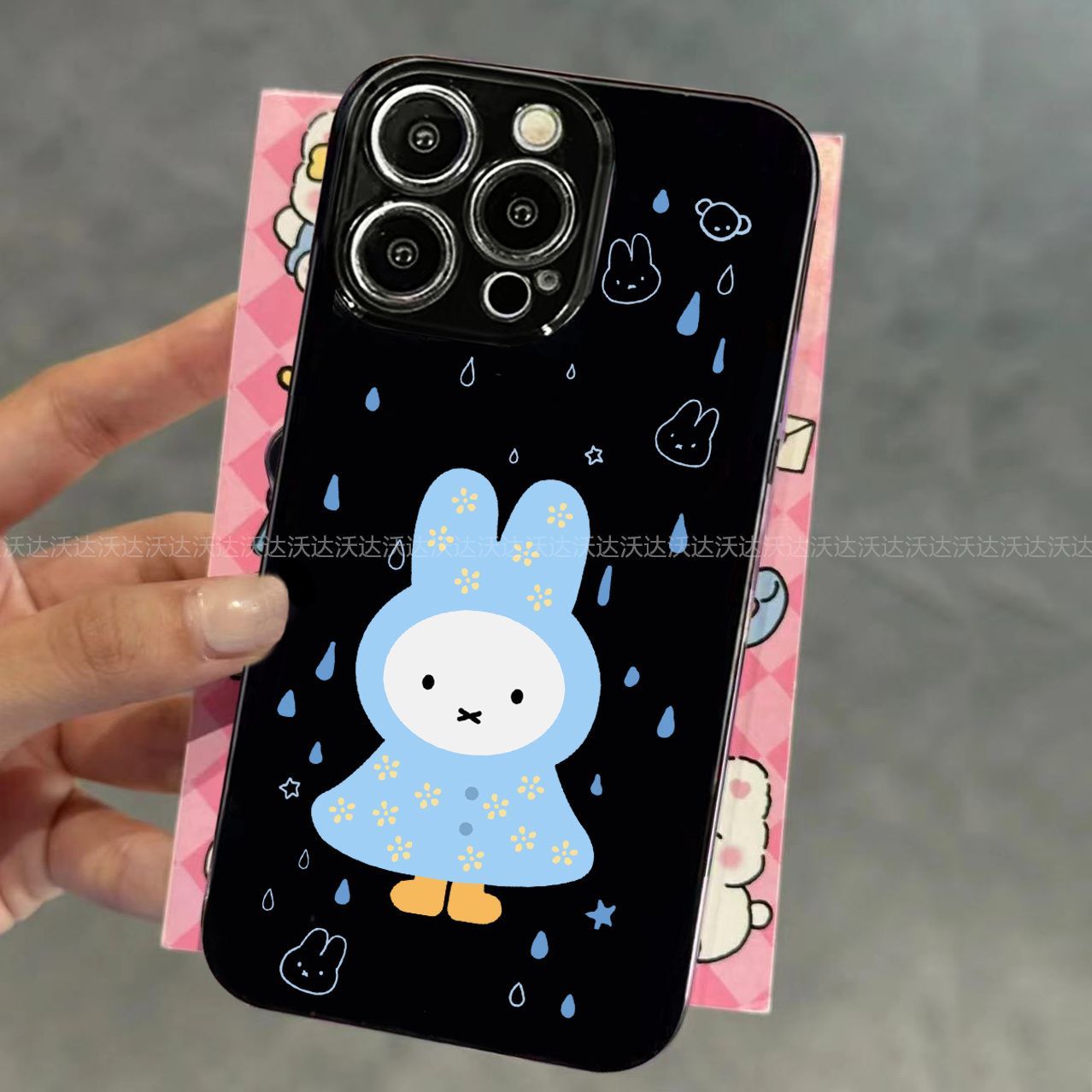 雨衣米菲适用iPhone14Pro/17手机壳11/6/xr苹果14/15Promax软情侣8p手机壳