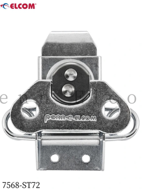 Penn Elcom番尔康木箱包装锁扣勾片工具箱柳条箱五蝴蝶锁配件