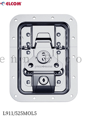 Penn Elcom番尔康航空箱大号锁扣工具设备箱嵌式蝴蝶锁扭锁L911