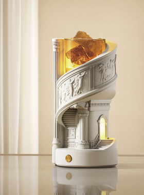 壁光里香薰小夜灯扩香盐石小众卧室礼品氛围灯高级生日礼物香氛灯